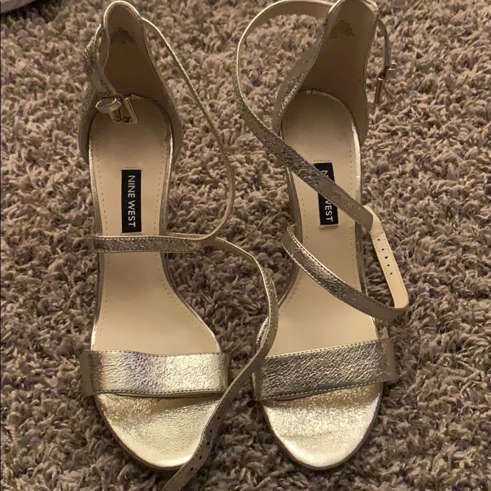 Gold heels